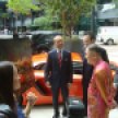 Charif with Dato' Mukhriz bin Tun Dr. Mahathir, Lim Eng Chong (Henry Butcher Art Auctioneers), Vincent Sim (Henry Butcher Art Auctioneers) and Markus Chye (Lamborghini KL), during the first presentation at White Box.